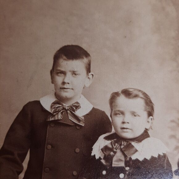 Cabinet Card Photo Austen Fox (Riggs?) Fred Ulrich 156 Bowery NY New York NYC - Picture 3 of 9